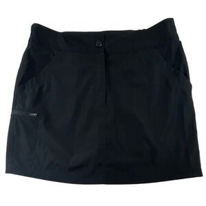 Woman's 32 Degrees Cool Everyday Active Skort/Skirt Black Size Medium
